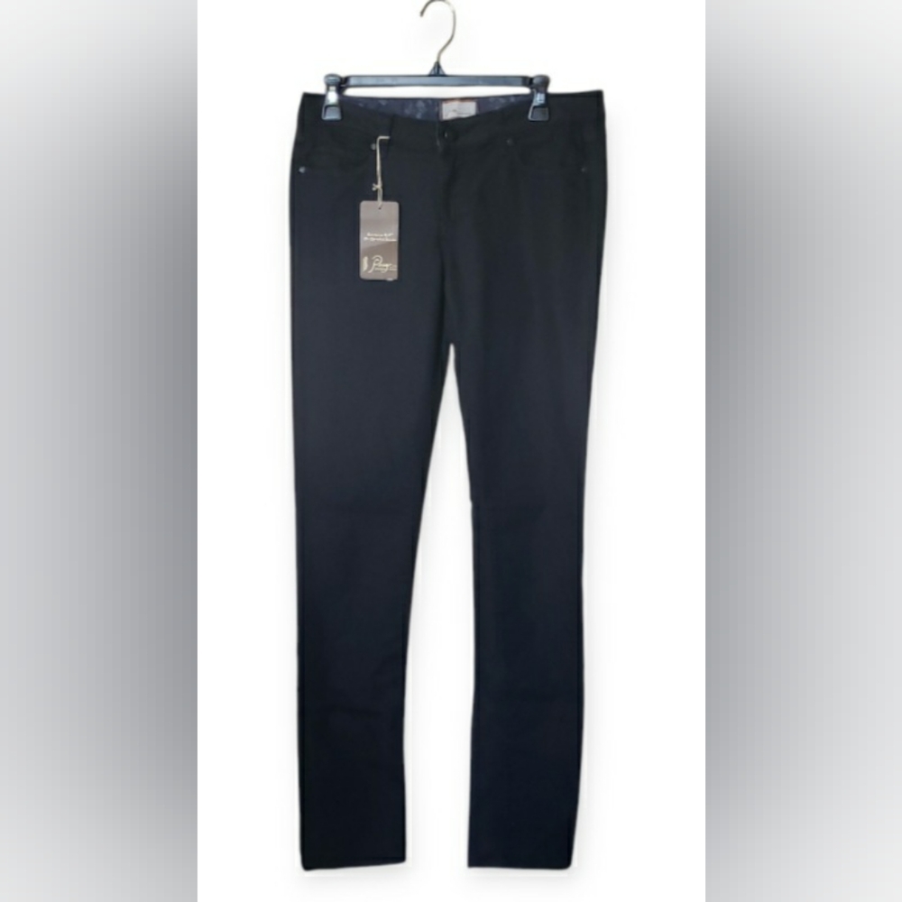 Paige Skyline Drive Black Classic Rise Jeans